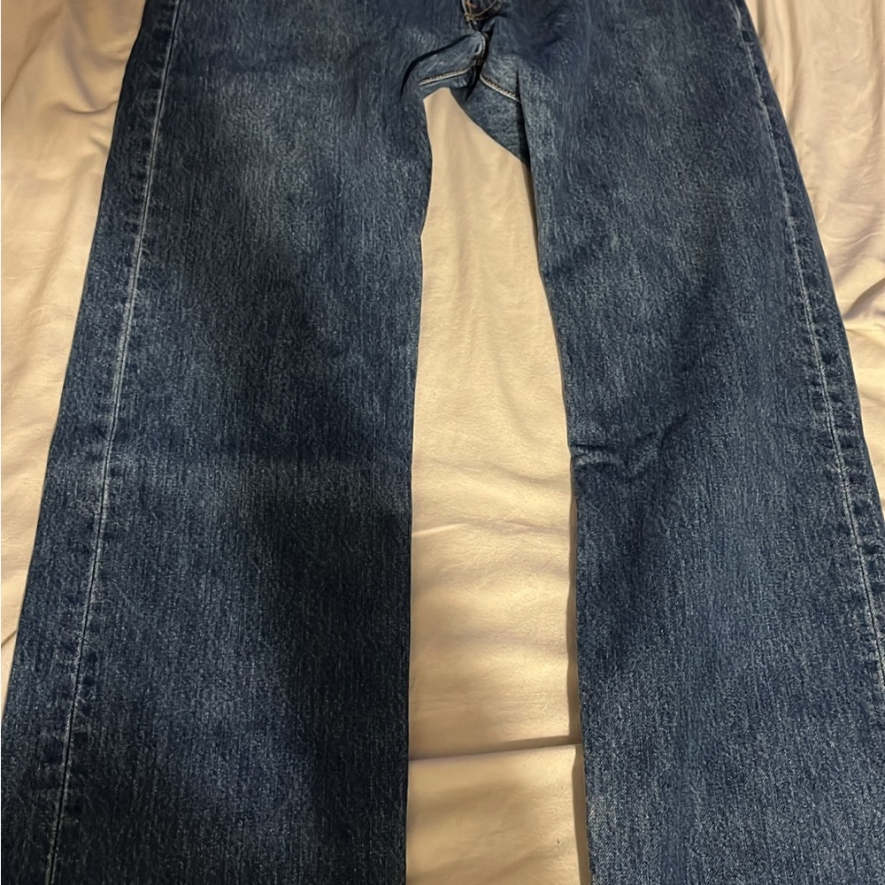 Levi's Blue Straight Jeans Classic Denim